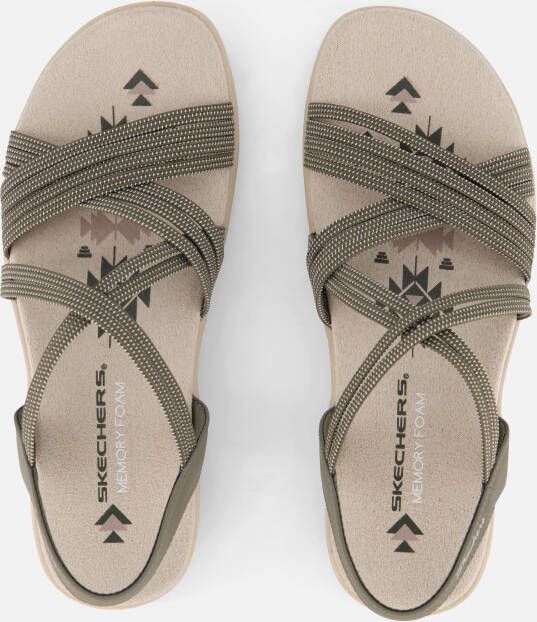 Skechers Reggae Slim Sandalen groen