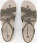Skechers Sandalen REGGAE SLIM TURN IT UP met elastische riempjes - Thumbnail 6