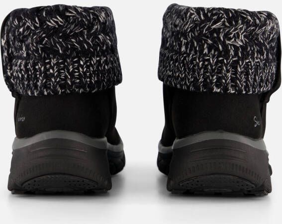 Skechers Relaxed Easy Going Enkellaarsjes zwart