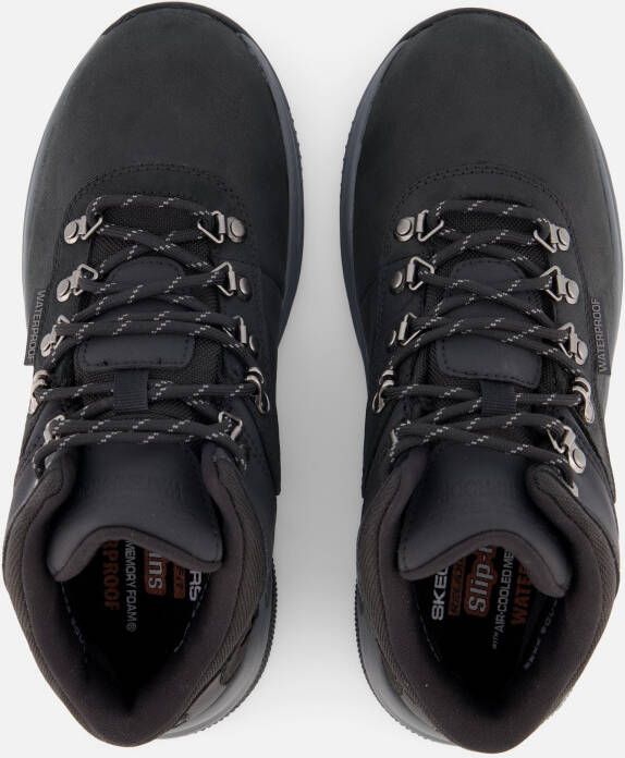 Skechers Relaxed Fit Slip-in Veterschoenen zwart