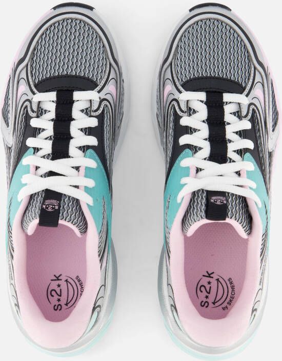 Skechers S2K Sneakers zilver Synthetisch