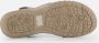 Skechers Raggae Slim Sandalen taupe Textiel Dames - Thumbnail 7