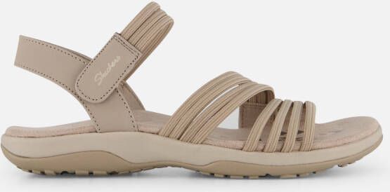 Skechers Raggae Slim Sandalen taupe Textiel