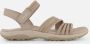 Skechers Raggae Slim Sandalen taupe Textiel Dames - Thumbnail 9