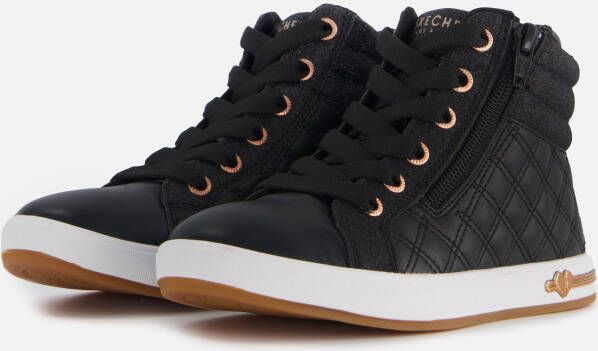 Skechers Shoutouts veterboots zwart Synthetisch