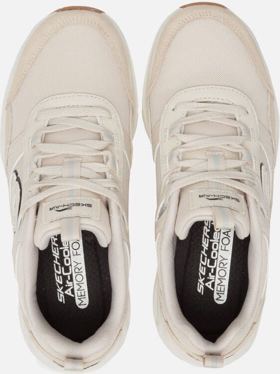Skechers Skech Air Court Sneakers beige Textiel