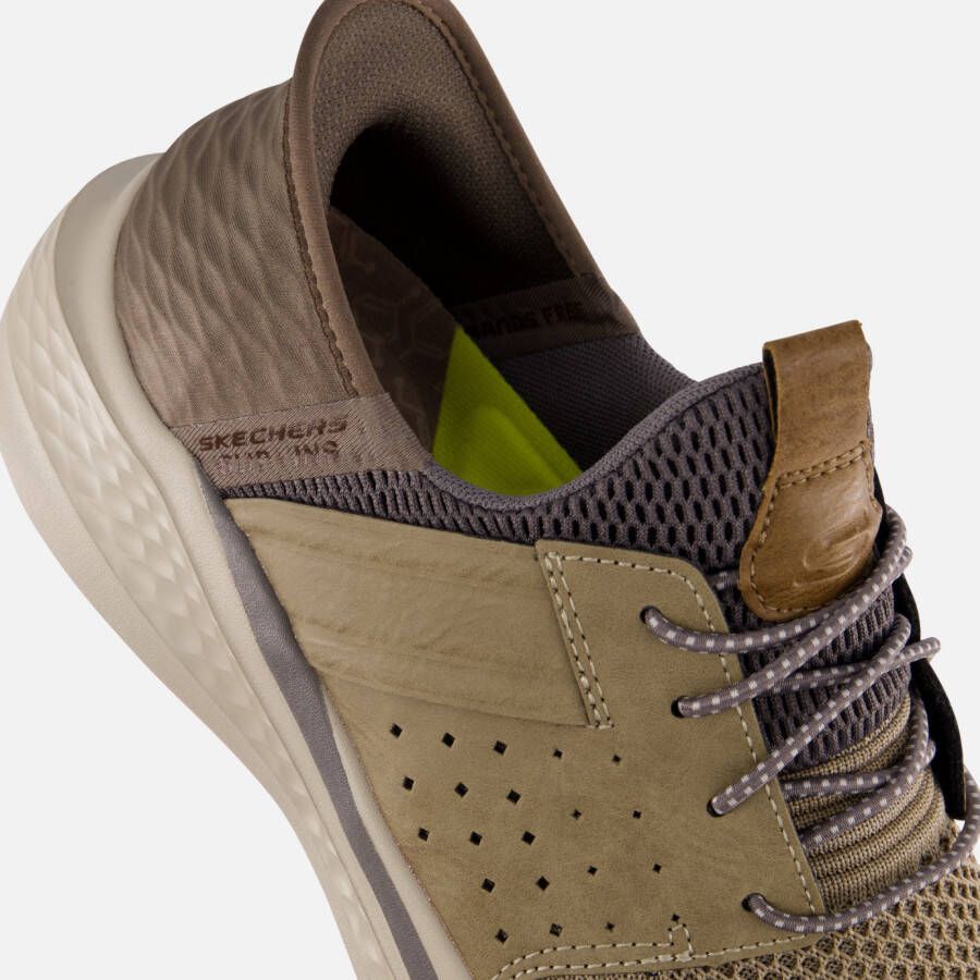 Skechers Slade Ocon Slip-Ins Instappers taupe