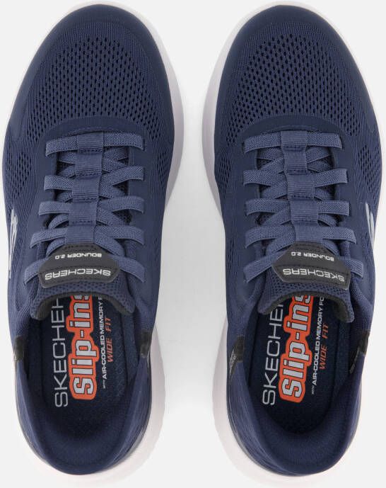 Skechers Slip-ins Bounder 2.0 Instappers blauw