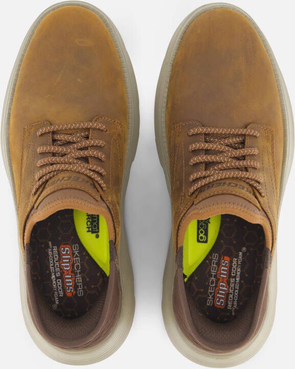 Skechers Slip-Ins Garza-Gervin Instappers bruin