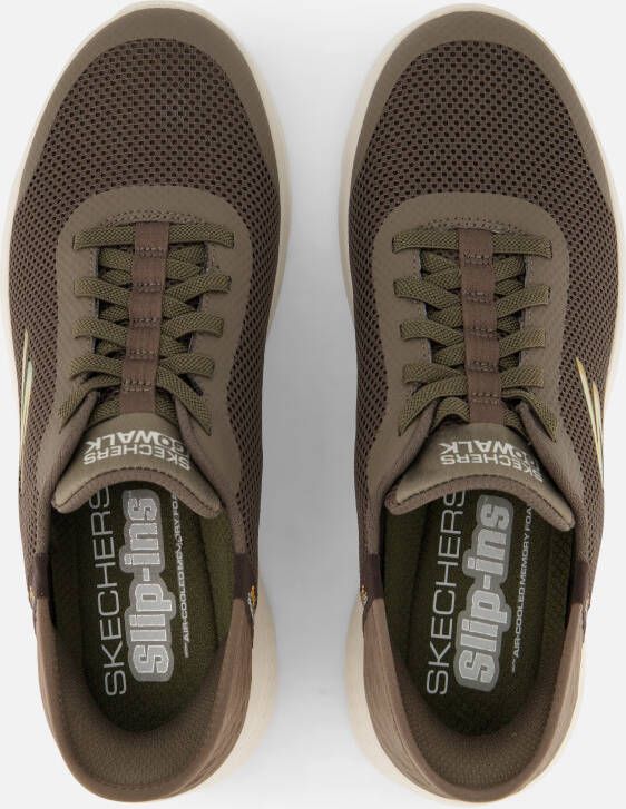 Skechers Slip-ins Go Walk Flex Instappers bruin