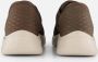 Skechers Slip-ins Go Walk Flex Hands Up Heren Instappers Bruin - Thumbnail 6