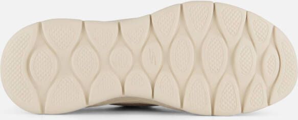 Skechers Slip-ins Go Walk Instappers taupe Textiel