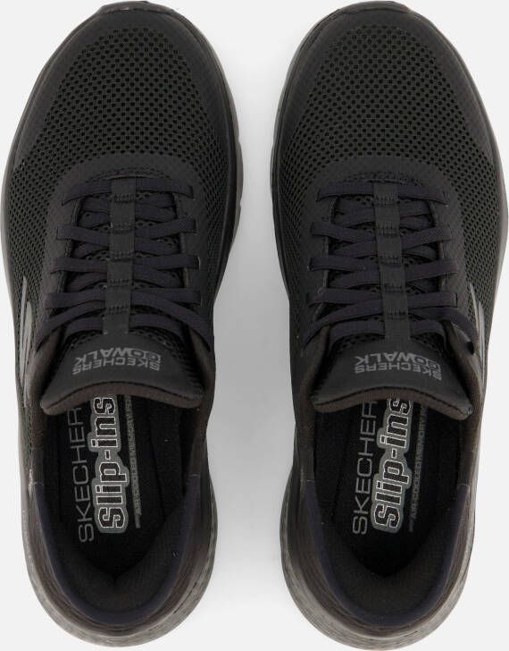 Skechers Slip-ins Go Walk Instappers zwart Textiel