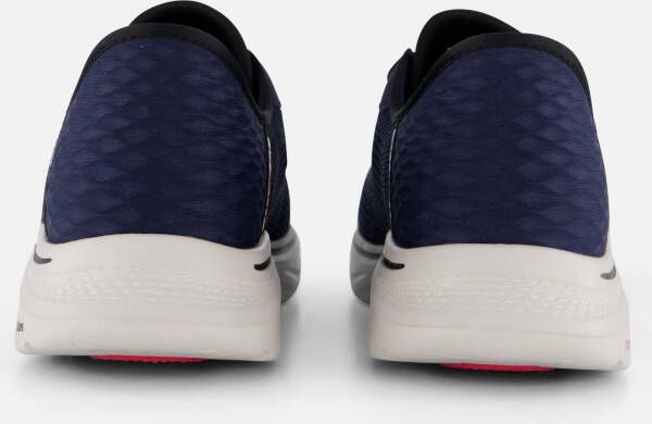 Skechers Slip-ins Instappers blauw Textiel