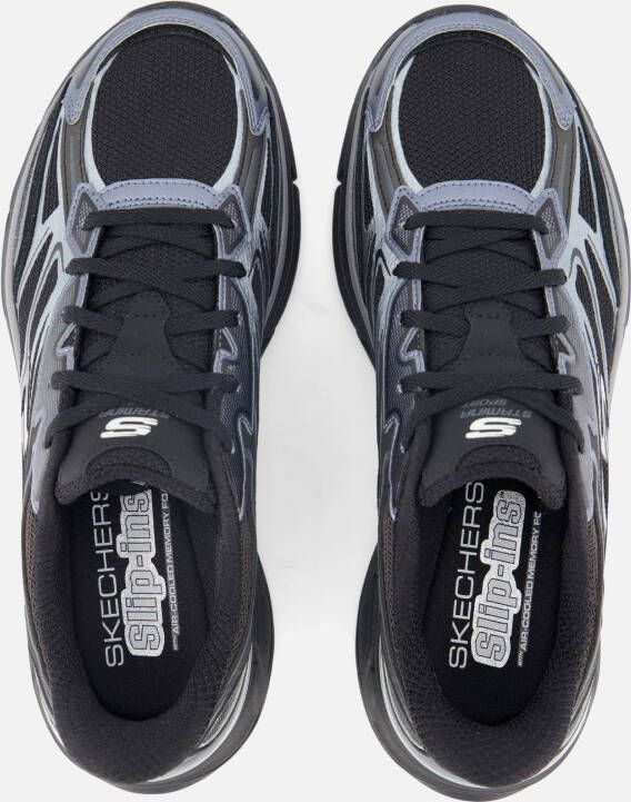 Skechers Slip-ins Stamina Sport Instappers zwart