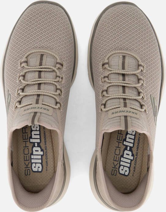 Skechers Slip-ins Summits Instappers beige Textiel