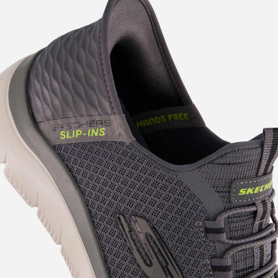 Skechers Slip-ins Summits Instappers grijs Textiel