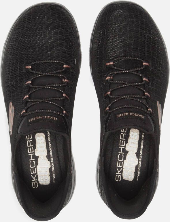 Skechers Slip-ins Summits Instappers zwart