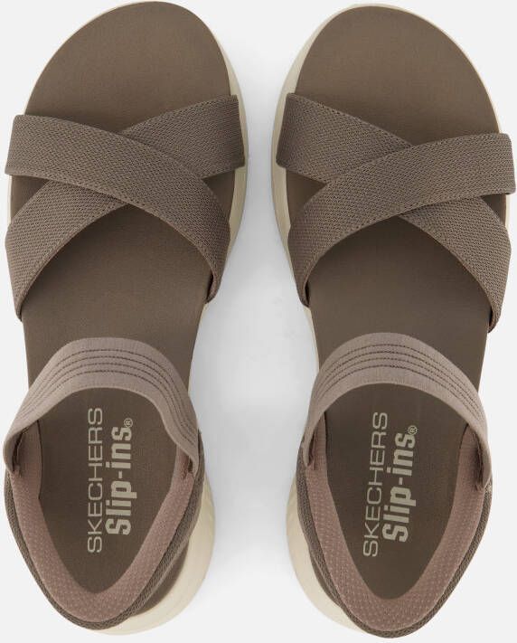 Skechers Slip-ins Ultra Flex 3.0 Sandalen taupe