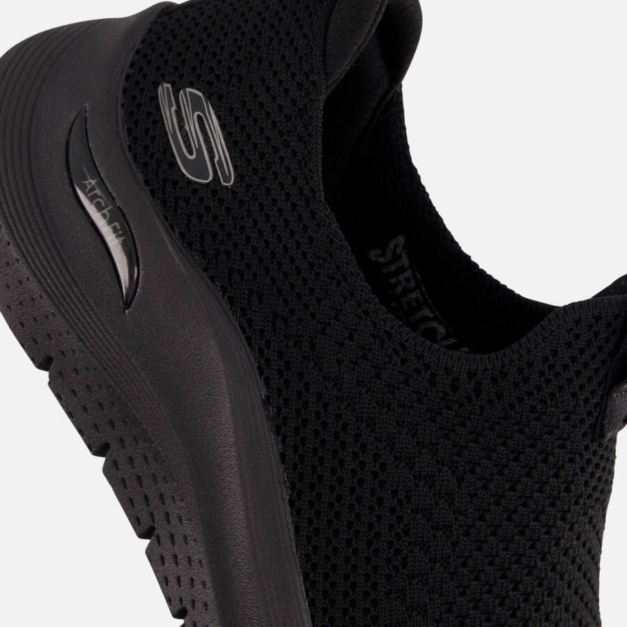 Skechers Slip-in Arch Fit Instappers zwart