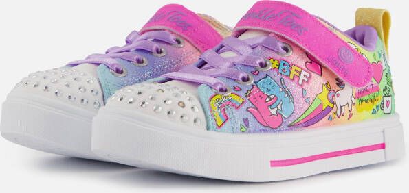 Skechers Sneakers combinatie Textiel