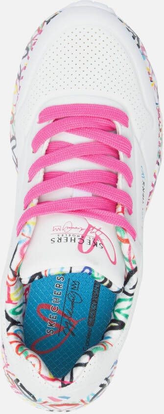 Skechers Sneakers wit Synthetisch