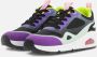 Skechers Uno Color Steps Meisjes Sneakers Zwart Multicolour - Thumbnail 6