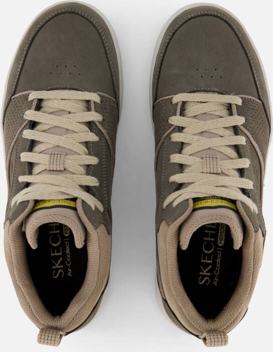 Skechers Sport Court 2.0 Sneakers grijs Nubuck