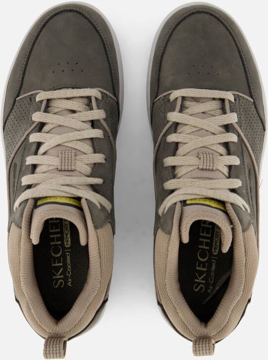 Skechers Sport Court 2.0 Sneakers grijs Nubuck
