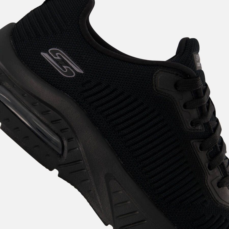 Skechers Squad Air Sneakers zwart Textiel