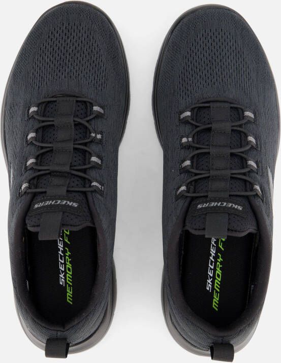 Skechers Summits Louvin Instappers zwart Textiel