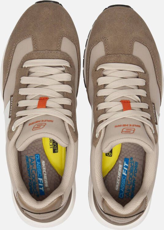 Skechers Sunny Dale Sneakers grijs Textiel Heren - Foto 11