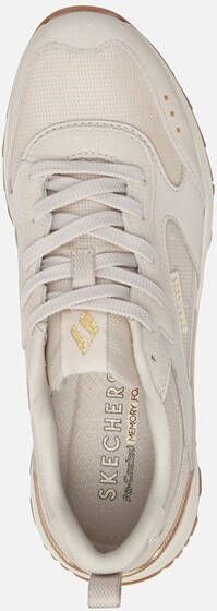 Skechers Sunny Street sneakers beige Leer