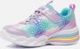 Skechers Sweetheart Lights Meisjes Sneakers Lavender Multi - Thumbnail 4