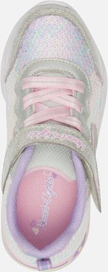 Skechers Sweetheart Lights sneakers zilver