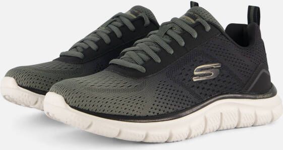 Skechers Track-Ripkent Sneakers groen Textiel