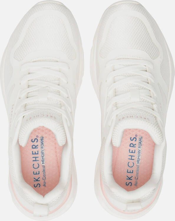 Skechers Tres Air Sneakers wit Textiel