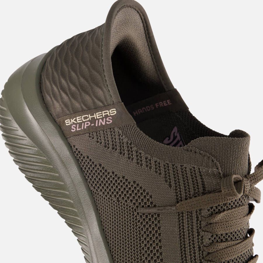 Skechers Ultra Flex 3.0 Slip-ins Instappers groen