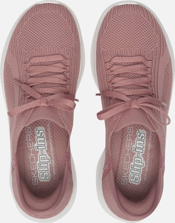 Skechers Ultra Flex 3.0 Sneakers roze Textiel