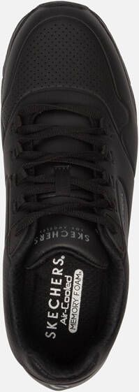 Skechers Uno 2 sneakers zwart Textiel 300428