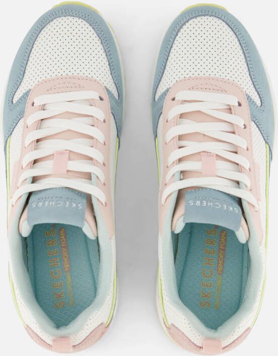 Skechers Uno 2 Much Fun sneakers blauw Suede