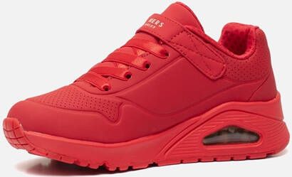 Skechers Uno Air Blitz sneakers rood Textiel