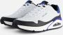Skechers Uno Timeline wit blauw sneakers heren (232347 WBL) - Thumbnail 4