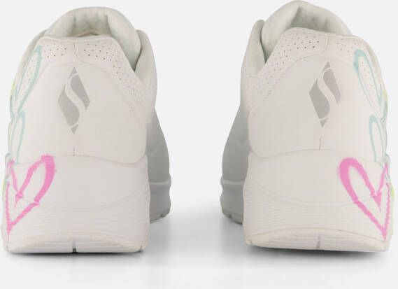 Skechers Uno Changed Love Sneakers wit