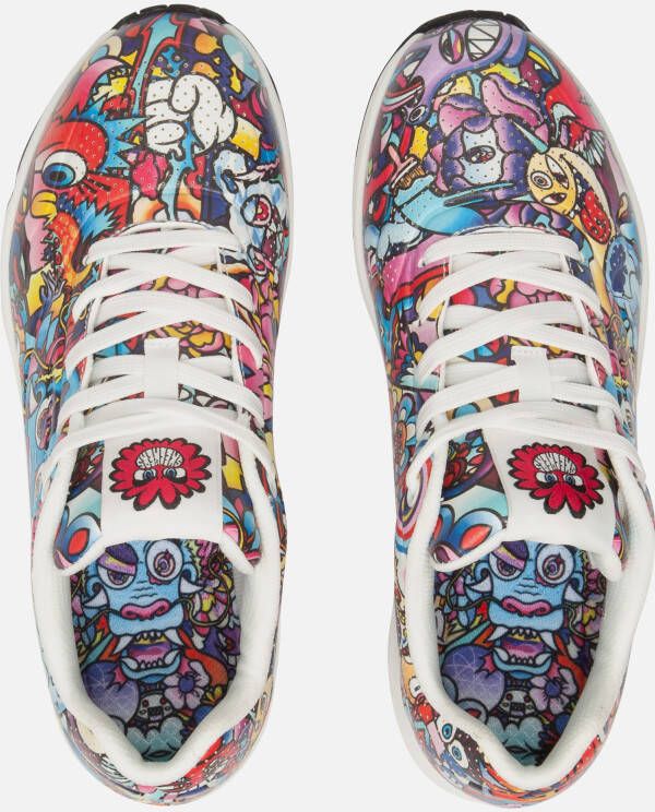 Skechers Uno Color Doodle Sneakers rood
