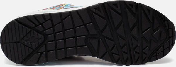 Skechers Uno Color Doodle Sneakers rood