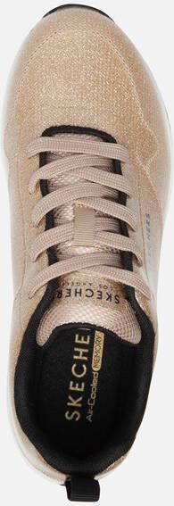 Skechers Uno Diamond Shatter sneakers goud