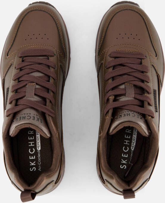 Skechers Uno Galactic Gal Metallic Sneakers bruin