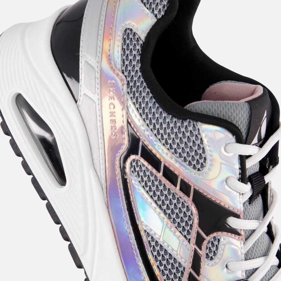 Skechers Uno Gen1 Sneakers zilver Synthetisch