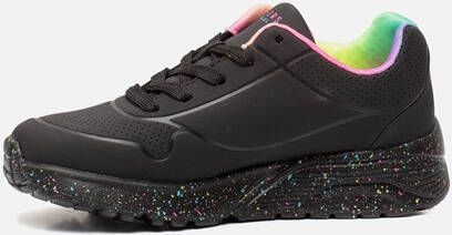 Skechers Uno Lite sneakers zwart Textiel 42202